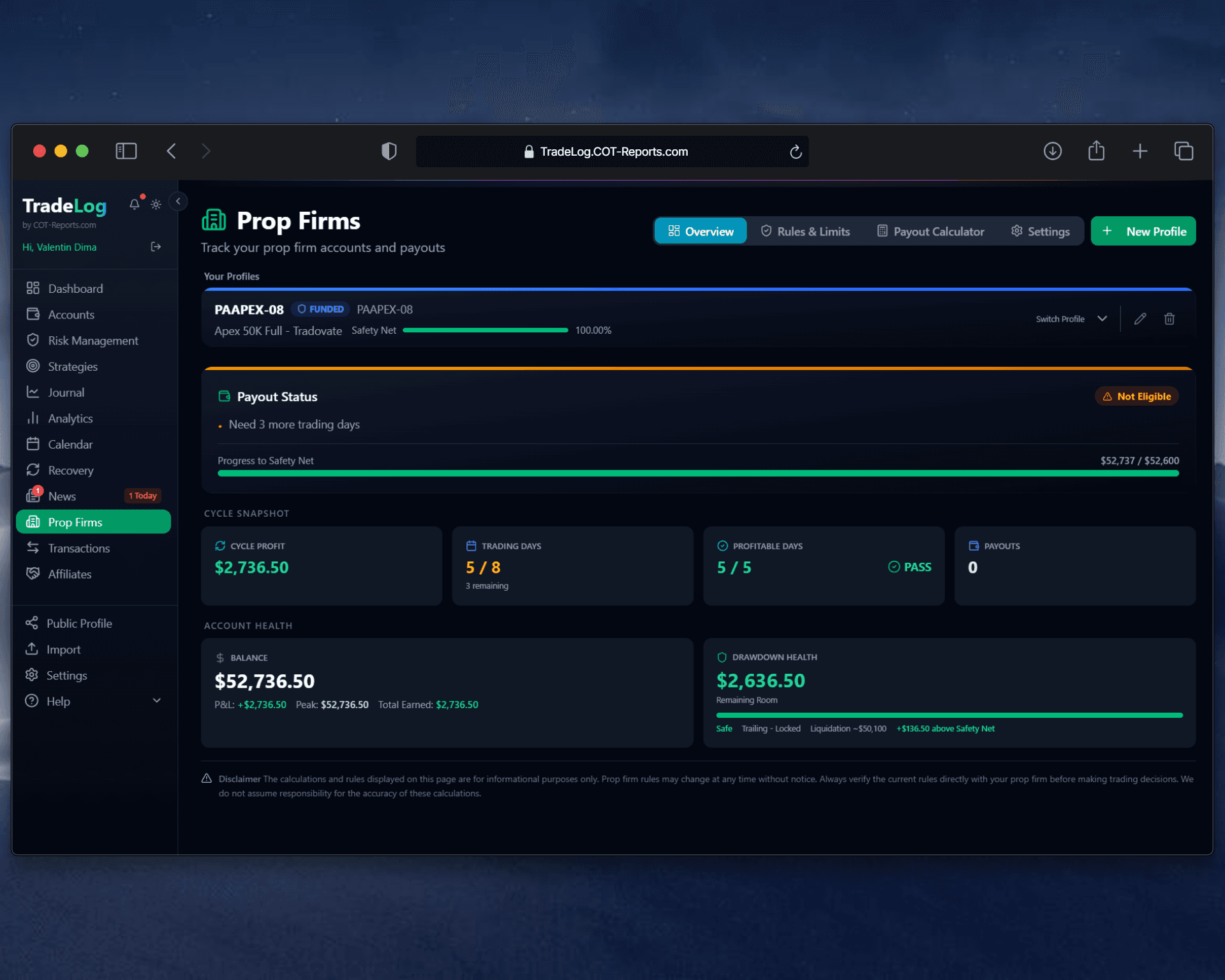 TradeLog - Trading Journal & Analytics | Track, Analyze, Improve | TradeLog