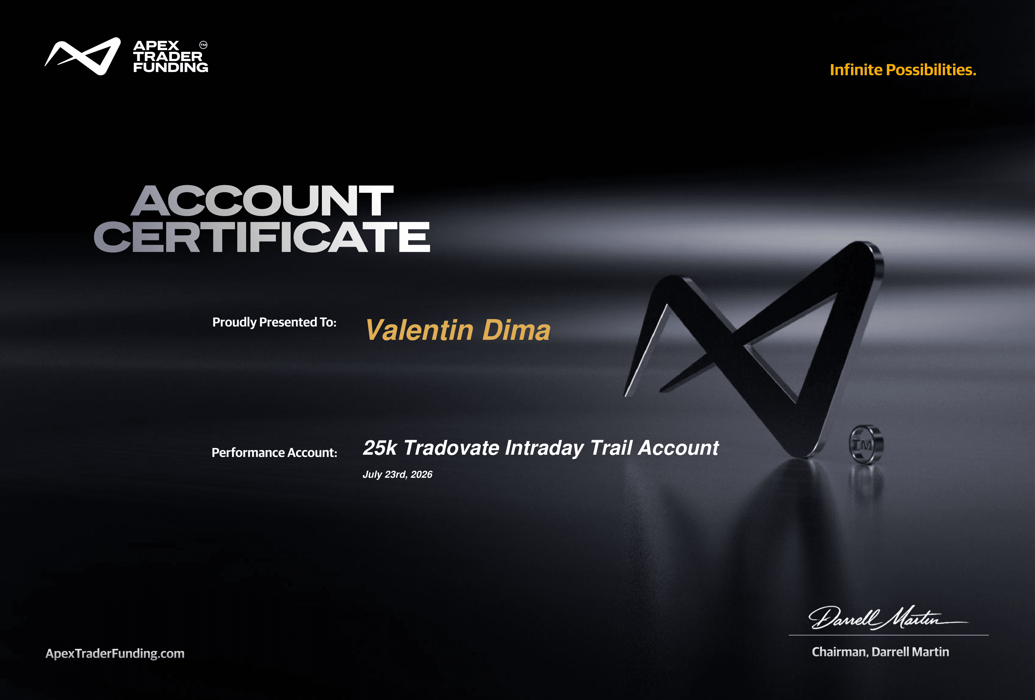 Certificate 3